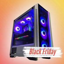 Load image into Gallery viewer, Brand New High End 12-Core Gaming PC, i7-12700KF (Better than i9-11900K), RTX 4080 / 4070 Options, 32GB 3200mhz DDR4 Ram, 1TB NVME SSD, 3TB HDD, WIFI + BT
