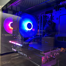 Load image into Gallery viewer, Brand New High End 8-Core Gaming PC, Ryzen 7 5700X (Better than i9-11900K), RTX 4070 Ti / 3070 Options, 32GB 3200mhz DDR4 RAM, 1TB NVME SSD
