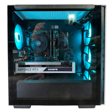 Load image into Gallery viewer, (Back Order) Brand New High End 6-Core Gaming PC, Ryzen 5 5500 (i7-9700 Performance), RTX 4060 Options, 16GB 3600mhz DDR4 Ram, 512GB NVME SSD
