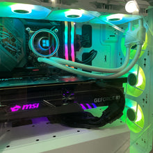 Load image into Gallery viewer, Top Tier Brand New High End 24-Core Gaming PC ASUS ROG, i9-14900KF, RTX 4090 24GB, 32GB 6000mhz DDR5 RAM, 4TB NVME SSD, 8TB HDD (Options), WIFI + BT

