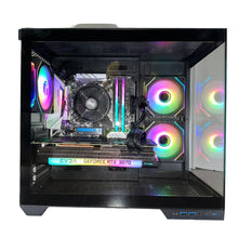 Load image into Gallery viewer, Brand New High End 6-Core Gaming PC, Ryzen 5 5600 (i9-9900K Performance), RTX 3070 Options, 16GB 3600mhz DDR4 Ram, 1TB NVME SSD
