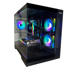 Load image into Gallery viewer, Brand New High End 6-Core Gaming PC, Ryzen 5 5600 (i9-9900K Performance), RTX 3070 Options, 16GB 3600mhz DDR4 Ram, 1TB NVME SSD
