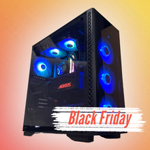 Load image into Gallery viewer, Brand New High End 12-Core Gaming PC, i7-12700KF (Better than i9-11900K), RTX 4080 Options, 32GB 3200mhz DDR4 Ram, 1TB NVME SSD, 3TB HDD, WIFI + BT
