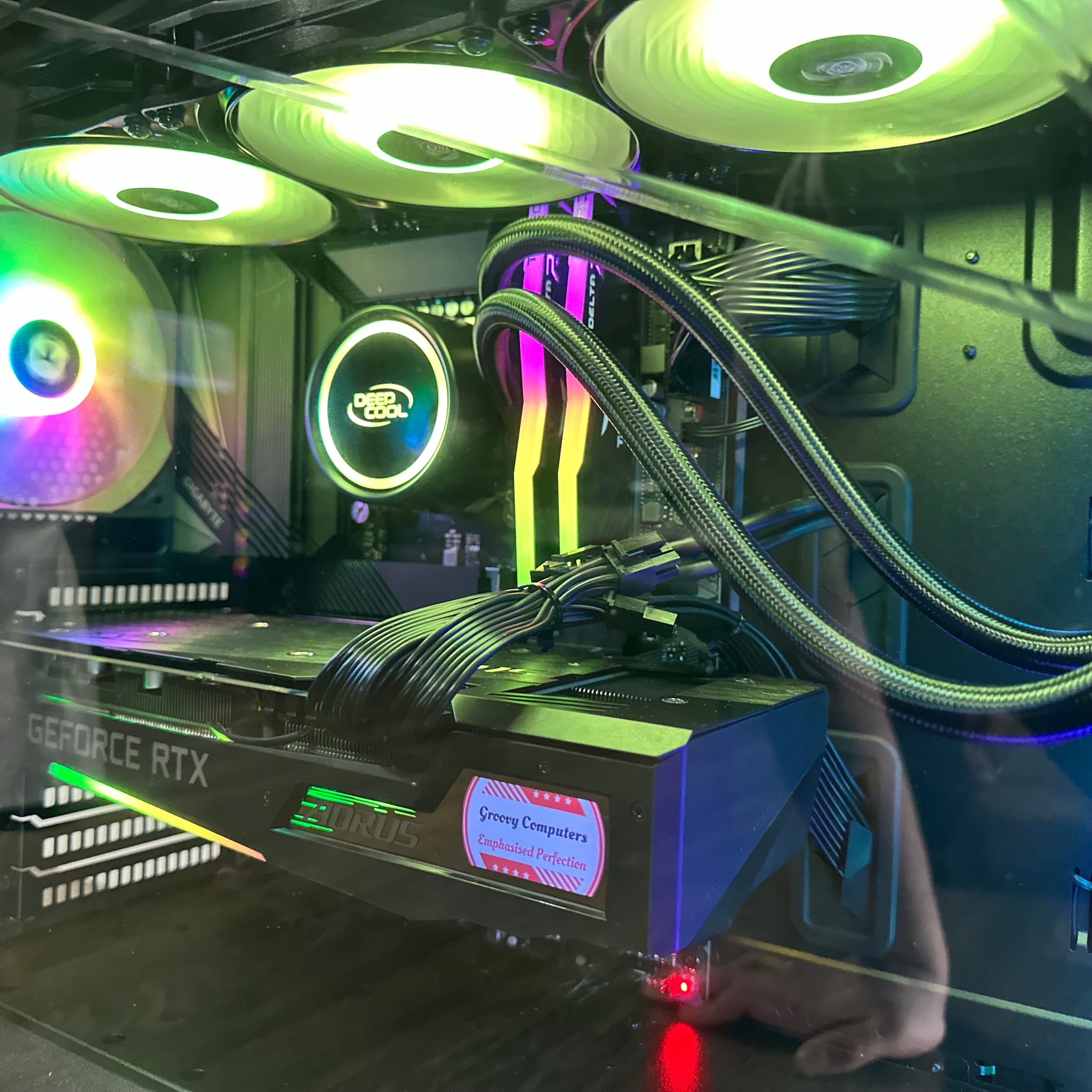 Brand New High End 12-Core Gaming PC, i7-12700K (Better than i9-11900K), RTX 4070/4090 Options, 32GB 3600mhz DDR4 Ram, 2TB NVME SSD
