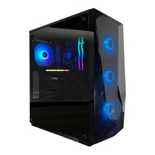 Load image into Gallery viewer, Brand New High End 6-Core Gaming PC, i5-10400F (Similar to i7-8700K) RTX 4070 Options, 16GB 3600mhz DDR4 Ram, 1TB NVME SSD, WIFI + BT
