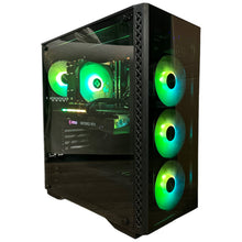 Load image into Gallery viewer, Brand New 10-Core High End Gaming PC, i5-12600KF (Better than i9-11900K), RTX 4070 Ti / 3070 Options, 32GB 3200mhz DDR4 RAM, 1TB NVME SSD, WIFI + BT
