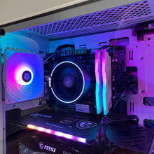 Load image into Gallery viewer, Brand New High End 6-Core Gaming PC, Ryzen 5 5600 (i9-9900K Performance), RTX 4070 / 3070 Options, 16GB 3600mhz DDR4 Ram, 1TB NVME SSD
