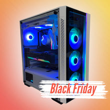 Load image into Gallery viewer, Brand New High End 12-Core Gaming PC, i7-12700KF (Better than i9-11900K), RTX 4080 / 4070 Options, 32GB 3200mhz DDR4 Ram, 1TB NVME SSD, 3TB HDD, WIFI + BT
