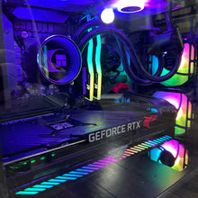 Load image into Gallery viewer, Brand New 8-Core High-End Gaming PC, Ryzen 7 7700x (Better Than i9-12900K), RTX 4090 Options, 32GB 6000mhz DDR5 Ram, 2TB NVME SSD, WIFI + BT
