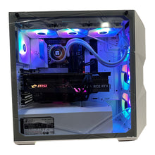 Load image into Gallery viewer, Top Tier High End 16-Core Gaming PC, i7-13700KF (Better than i9-12900K), RTX 4090 24GB, 64GB 3200mhz DDR4 RAM, 2TB GEN 4 NVME SSD, 8TB HDD (Options), WIFI + BT

