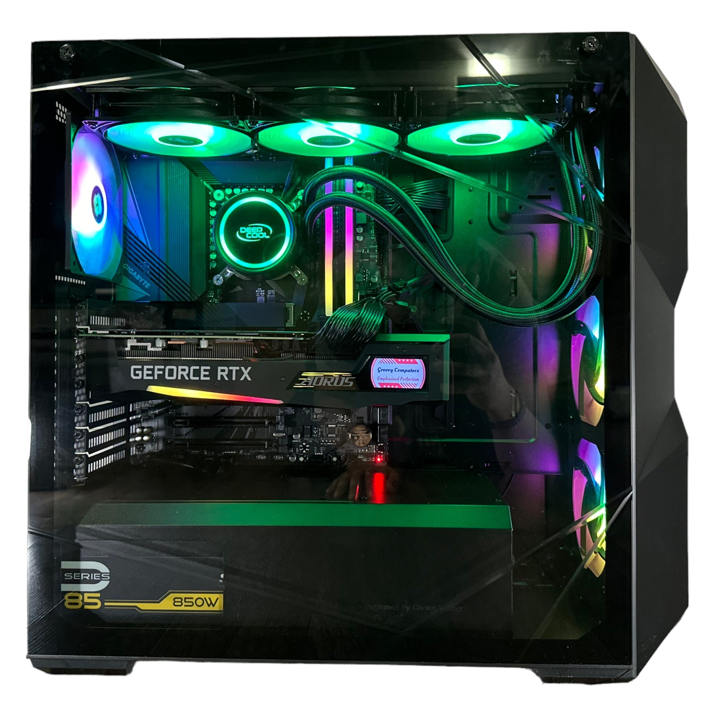 Brand New High End 12-Core Gaming PC, i7-12700K (Better than i9-11900K), RTX 4070/4090 Options, 32GB 3600mhz DDR4 Ram, 2TB NVME SSD