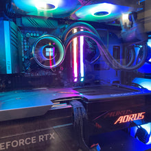 Load image into Gallery viewer, Brand New High End 12-Core Gaming PC, i7-12700KF (Better than i9-11900K), RTX 4080 Options, 32GB 3200mhz DDR4 Ram, 1TB NVME SSD, 3TB HDD, WIFI + BT
