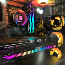 Load image into Gallery viewer, Brand New High End 10-Core Gaming PC, i9-10850K, RTX 4080 / 4070 Options, 32GB 3600mhz DDR4 Ram, 1TB NVME SSD, 4TB HDD
