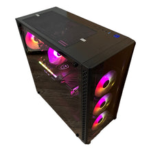 Load image into Gallery viewer, Brand New High End 8-Core Gaming PC, Ryzen 7 5700X (Better than i9-11900K), RTX 4070 Ti / 3070 Options, 32GB 3200mhz DDR4 RAM, 1TB NVME SSD
