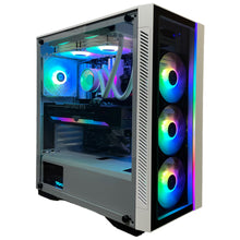 Load image into Gallery viewer, Brand New 8-Core High-End Gaming PC Ryzen 7 5700x (Similar to i9-11900K), RTX 4080 / 4070 Options, 32GB 3200mhz DDR4 Ram, 1TB NVME SSD, 4TB HDD, WIFI+BT
