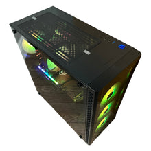 Load image into Gallery viewer, Brand New 10-Core High End Gaming PC, i5-12600KF (Better than i9-11900K), RTX 4070 Ti / 3070 Options, 32GB 3200mhz DDR4 RAM, 1TB NVME SSD, WIFI + BT
