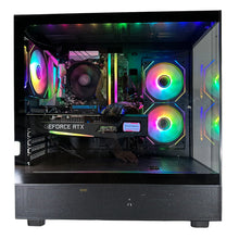 Load image into Gallery viewer, Brand New High End 6-Core Gaming PC, Ryzen 5 5500 (i7-9700 Performance), RTX 3070 Options, 16GB 3600mhz DDR4 Ram, 1TB NVME SSD
