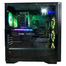 Load image into Gallery viewer, Brand New 6-Core High-End Gaming PC Ryzen 5 7600x (Better than i9-12900K), RTX 4070 Ti Options, 32GB 5200mhz DDR5 Ram, 1TB NVME SSD, WIFI + BT
