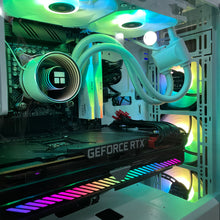 Load image into Gallery viewer, Brand New High End 12-Core Gaming PC, i7-12700KF (Better than i9-11900K), RTX 4080 / 4070 Options, 32GB 3200mhz DDR4 Ram, 1TB NVME SSD, 3TB HDD, WIFI + BT
