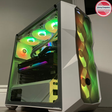 Brand New High End 16-Core Gaming PC, i9-12900KF, RTX 3090 / 4080 Options, 32GB 3600mhz DDR4 RAM, 2TB GEN 4 NVME SSD, 6TB HDD, WIFI 6 / BT Groovy Computers