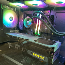 Load image into Gallery viewer, Brand New High End 24-Core Gaming PC, i9-13900KF, RTX 4090 24GB, 32GB 6000mhz DDR5 RAM, 4TB NVME SSD, 8TB HDD (Options), WIFI + BT Groovy Computers
