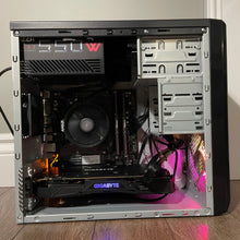 Load image into Gallery viewer, Brand New High-End 6-Core Gaming PC, Ryzen 5 5500 (Similar to i7-9700), GTX 1070 Ti Options, 16GB 3600mhz DDR4 Ram, 512GB NVME SSD, 500GB HDD Groovy Computers
