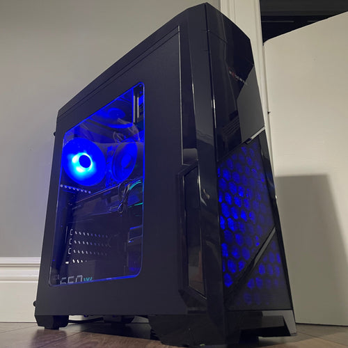 Brand New High End 6-Core Gaming PC, Ryzen 5 5500 (i7-9700 Performance), RTX 3070 Options, 16GB 3600mhz DDR4 Ram, 500GB NVME SSD, 500GB HDD Groovy Computers