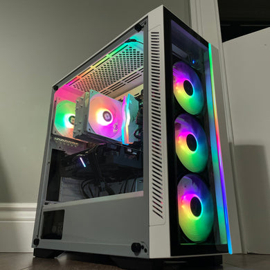 Brand New High End 6-Core Gaming PC, Ryzen 5 5600 (i9-9900K Performance), RTX 3070 Options, 16GB 3600mhz DDR4 Ram, 512GB SSD,  2TB HDD Groovy Computers