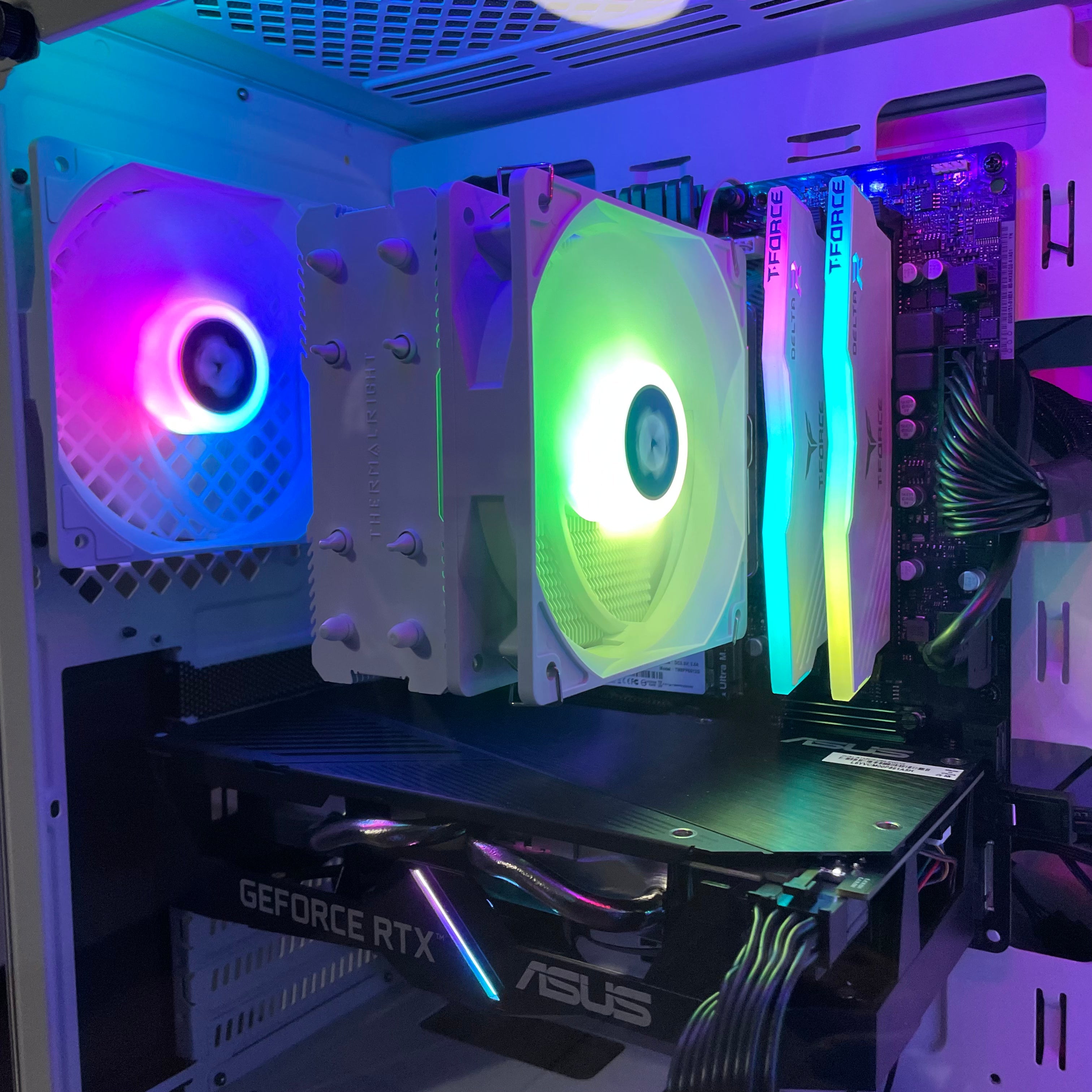 Brand New High End 6-Core Gaming PC, Ryzen 5 5600 (i9-9900K Performance), RTX 3070 Options, 16GB 3600mhz DDR4 Ram, 512GB SSD,  2TB HDD Groovy Computers