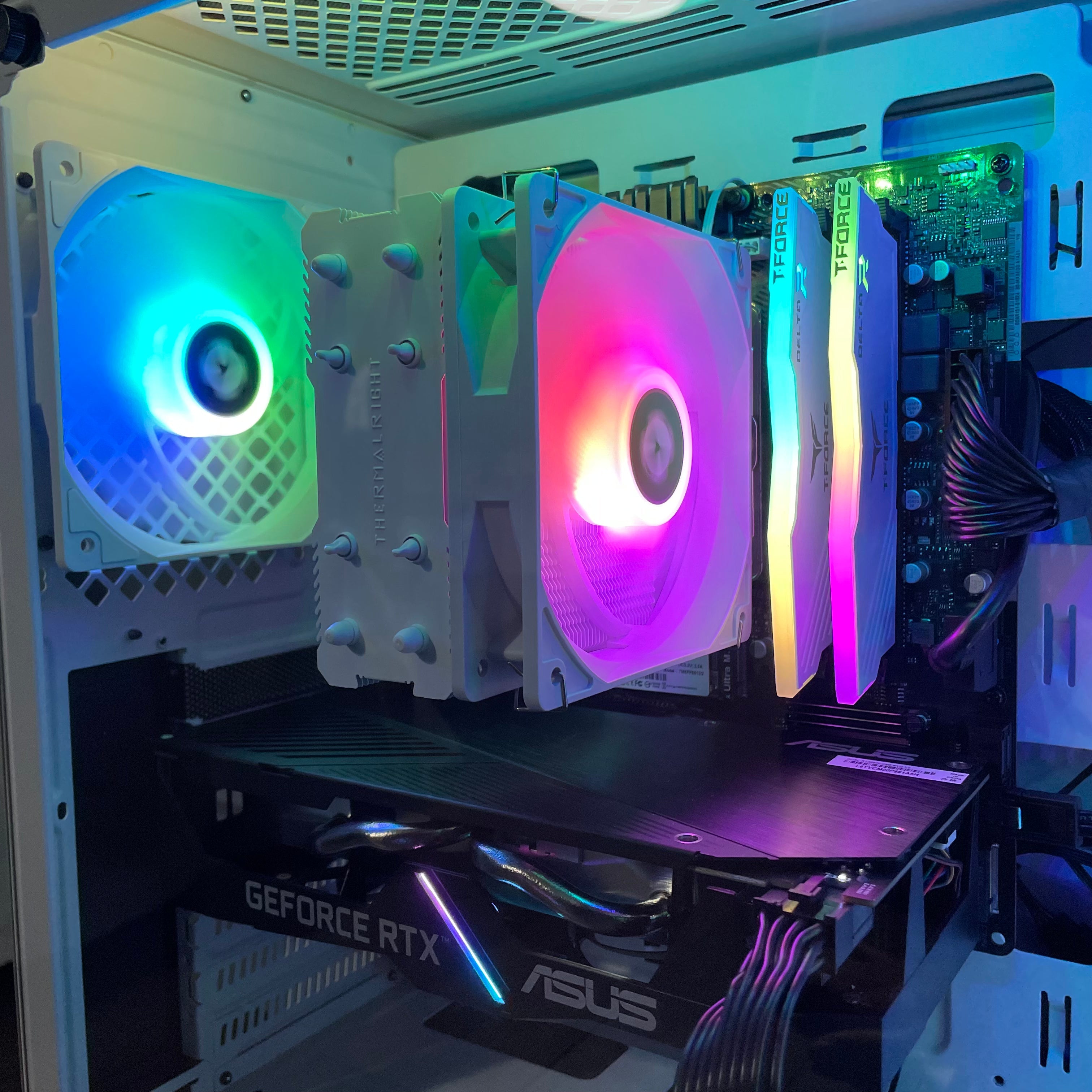 Brand New High End 6-Core Gaming PC, Ryzen 5 5600 (i9-9900K Performance), RTX 3070 Options, 16GB 3600mhz DDR4 Ram, 512GB SSD,  2TB HDD Groovy Computers