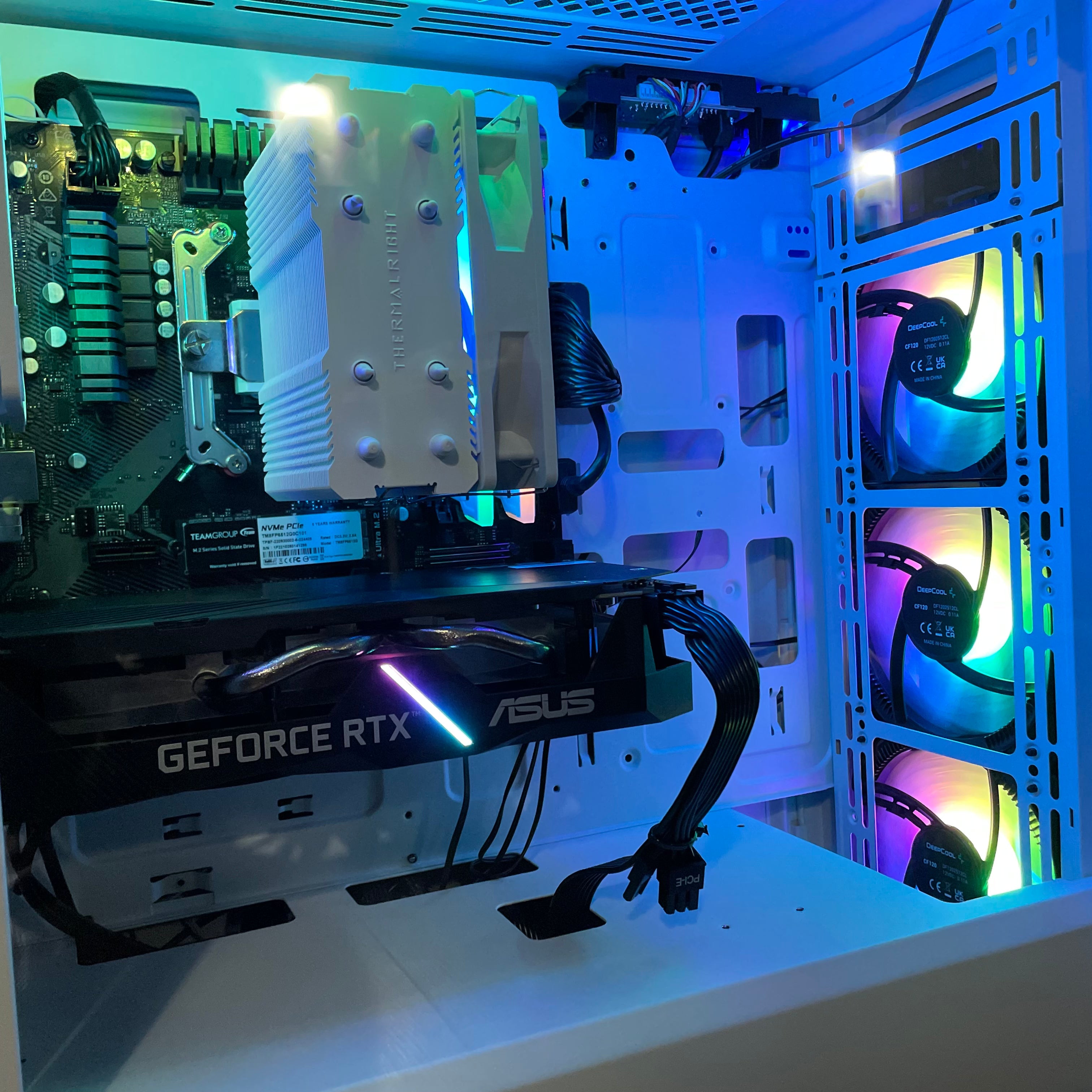 Brand New High End 6-Core Gaming PC, Ryzen 5 5600 (i9-9900K Performance), RTX 3070 Options, 16GB 3600mhz DDR4 Ram, 512GB SSD,  2TB HDD Groovy Computers