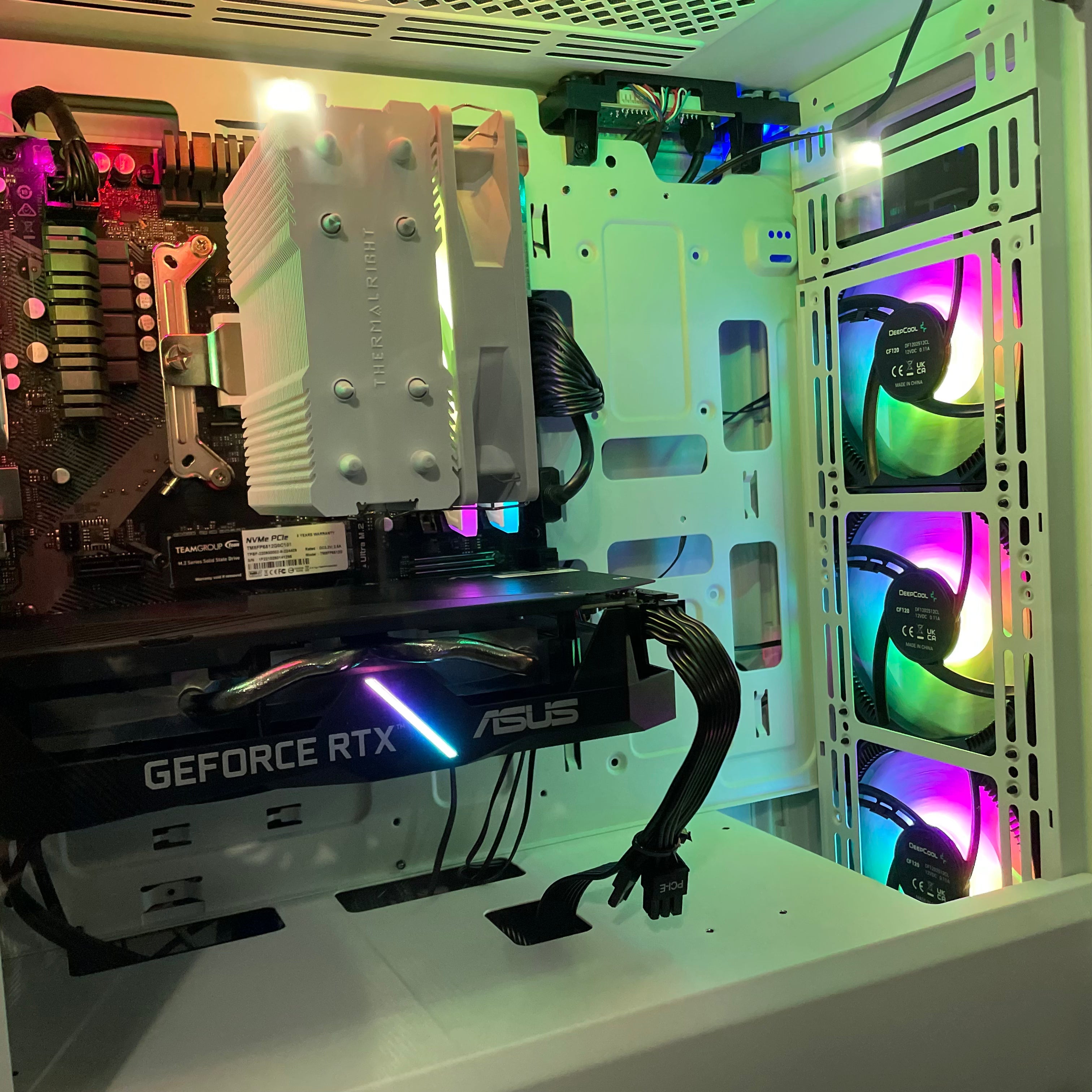 Brand New High End 6-Core Gaming PC, Ryzen 5 5600 (i9-9900K Performance), RTX 3070 Options, 16GB 3600mhz DDR4 Ram, 512GB SSD,  2TB HDD Groovy Computers