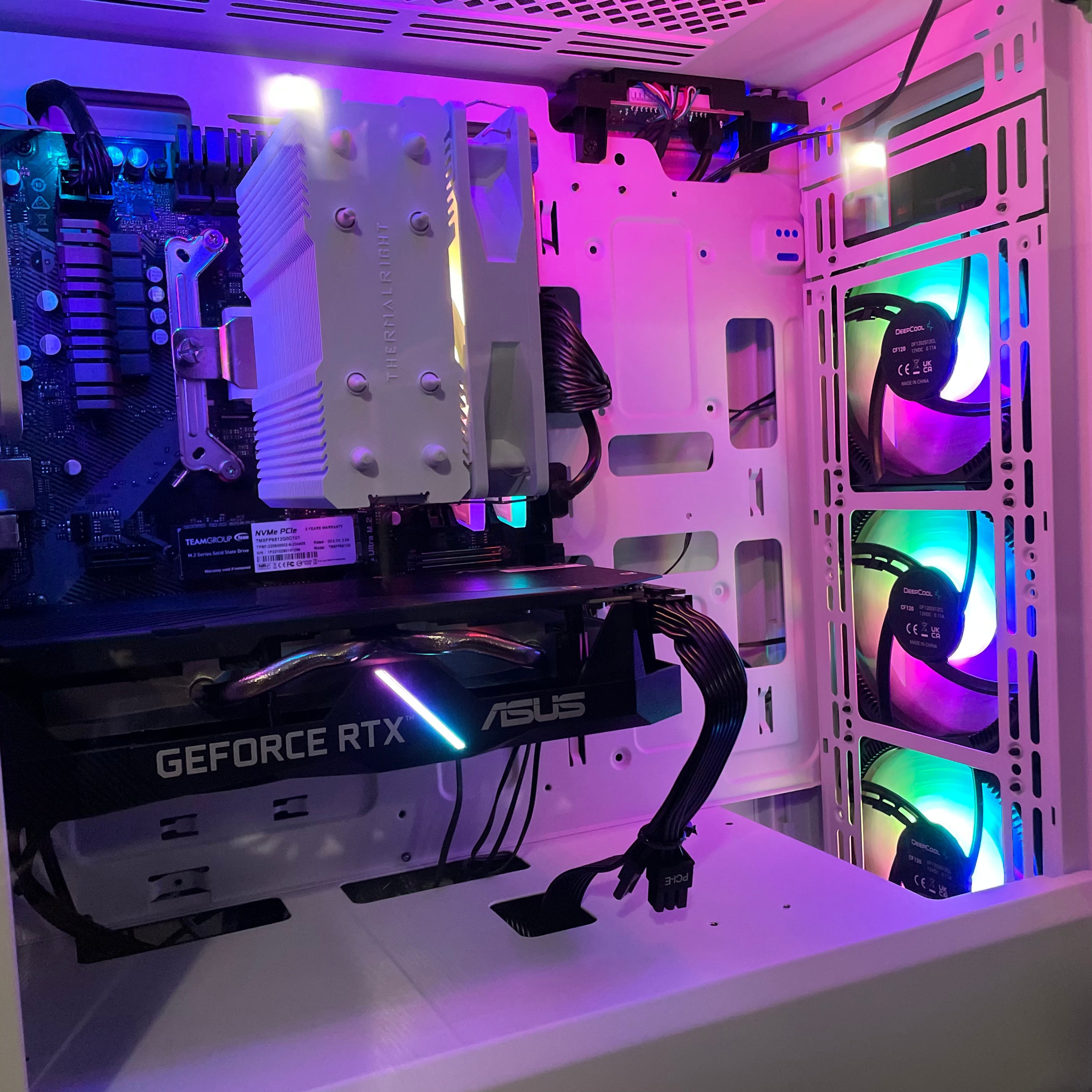 Brand New High End 6-Core Gaming PC, Ryzen 5 5600 (i9-9900K Performance), RTX 3070 Options, 16GB 3600mhz DDR4 Ram, 512GB SSD,  2TB HDD Groovy Computers
