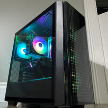 Load image into Gallery viewer, Brand New High End 6-Core Gaming PC, Ryzen 5 5600 (i9-9900K Performance), RTX 3070 Options, 16GB 3600mhz DDR4 Ram, 512GB SSD, 1TB HDD Groovy Computers
