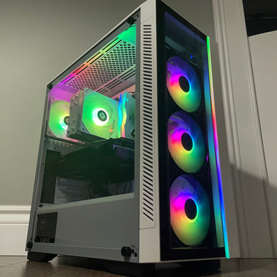 Brand New High End 6-Core Gaming PC, Ryzen 5 5600 (i9-9900K Performance), RTX 3070 Options, 32GB 3600mhz DDR4 Ram, 1TB NVME SSD, 3TB HDD Groovy Computers