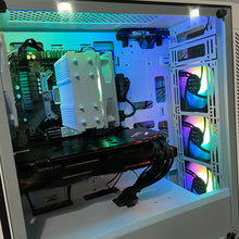 Load image into Gallery viewer, Brand New High End 6-Core Gaming PC, Ryzen 5 5600 (i9-9900K Performance), RTX 3070 Options, 32GB 3600mhz DDR4 Ram, 1TB NVME SSD, 3TB HDD Groovy Computers
