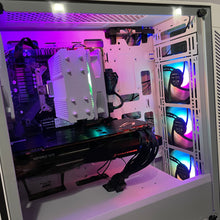 Load image into Gallery viewer, Brand New High End 6-Core Gaming PC, Ryzen 5 5600 (i9-9900K Performance), RTX 3070 Options, 32GB 3600mhz DDR4 Ram, 1TB NVME SSD, 3TB HDD Groovy Computers
