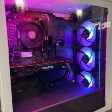 Load image into Gallery viewer, Brand New High End 6-Core Gaming PC, Ryzen 5 7600 (Similar to i9-12900K), RTX 4070 Options, 16GB 5200mhz DDR5 RAM, 1TB NVME SSD Groovy Computers
