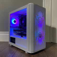 Load image into Gallery viewer, Brand New High End 8-Core Gaming PC, Ryzen 7 1700, RTX 3060 Ti Options, 16GB 3000mhz DDR4 Ram, 500GB NVME SSD, 500GB HDD Groovy Computers
