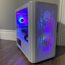 Load image into Gallery viewer, Brand New High End 8-Core Gaming PC, Ryzen 7 1700, RTX 3060 Ti Options, 16GB 3000mhz DDR4 Ram, 500GB NVME SSD, 500GB HDD Groovy Computers
