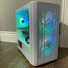 Load image into Gallery viewer, Brand New High End 8-Core Gaming PC, Ryzen 7 1700, RTX 3060 Ti Options, 16GB 3000mhz DDR4 Ram, 500GB NVME SSD, 500GB HDD Groovy Computers
