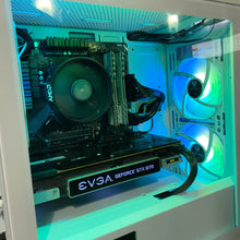 Load image into Gallery viewer, Brand New High End 8-Core Gaming PC, Ryzen 7 1700, RTX 3060 Ti Options, 16GB 3000mhz DDR4 Ram, 500GB NVME SSD, 500GB HDD Groovy Computers
