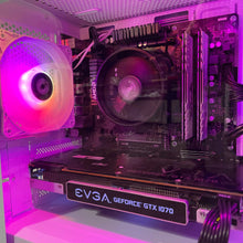 Load image into Gallery viewer, Brand New High End 8-Core Gaming PC, Ryzen 7 1700, RTX 3060 Ti Options, 16GB 3000mhz DDR4 Ram, 500GB NVME SSD, 500GB HDD Groovy Computers
