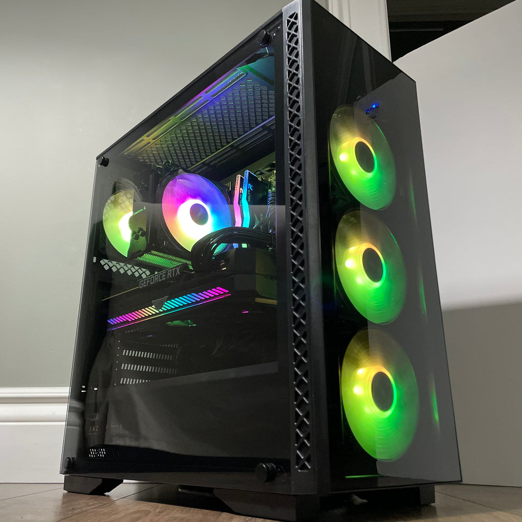 Brand New High End 8-Core Gaming PC, Ryzen 7 3700x, RTX 3070 Options, 16GB 3600mhz DDR4 Ram, 512GB NVME SSD, 3TB HDD Groovy Computers