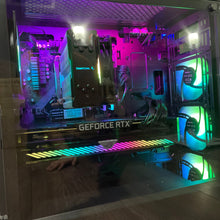 Load image into Gallery viewer, Brand New High End 8-Core Gaming PC, Ryzen 7 3700x, RTX 3070 Options, 16GB 3600mhz DDR4 Ram, 512GB NVME SSD, 3TB HDD Groovy Computers
