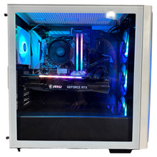 Load image into Gallery viewer, Brand New High End 6-Core Gaming PC, Ryzen 5 5600 (i9-9900K Performance), RTX 4070 Ti / 3070 Options, 16GB 3600mhz DDR4 Ram, 1TB NVME SSD

