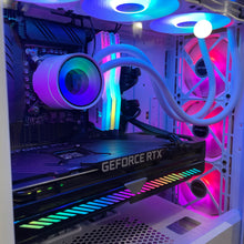 Load image into Gallery viewer, Brand New High End 10-Core Gaming PC, i9-10850K, RTX 4080 / RX 7900 XTX Options, 64GB 3600mhz DDR4 RAM, 2TB NVME SSD, 8TB HDD
