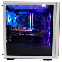 Load image into Gallery viewer, Brand New High End 6-Core Gaming PC, Ryzen 5 5600 (i9-9900K Performance), RTX 4070 Ti / 3070 Options, 16GB 3600mhz DDR4 Ram, 1TB NVME SSD

