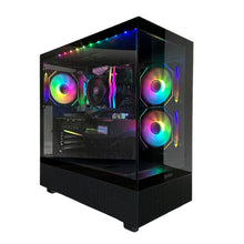 Load image into Gallery viewer, Brand New High End 6-Core Gaming PC, Ryzen 5 5500 (i7-9700 Performance), RTX 3070 Options, 16GB 3600mhz DDR4 Ram, 1TB NVME SSD
