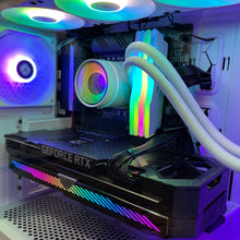 Load image into Gallery viewer, Brand New High End 10-Core Gaming PC, i9-10850K, RTX 4080 / RX 7900 XTX Options, 64GB 3600mhz DDR4 RAM, 2TB NVME SSD, 8TB HDD
